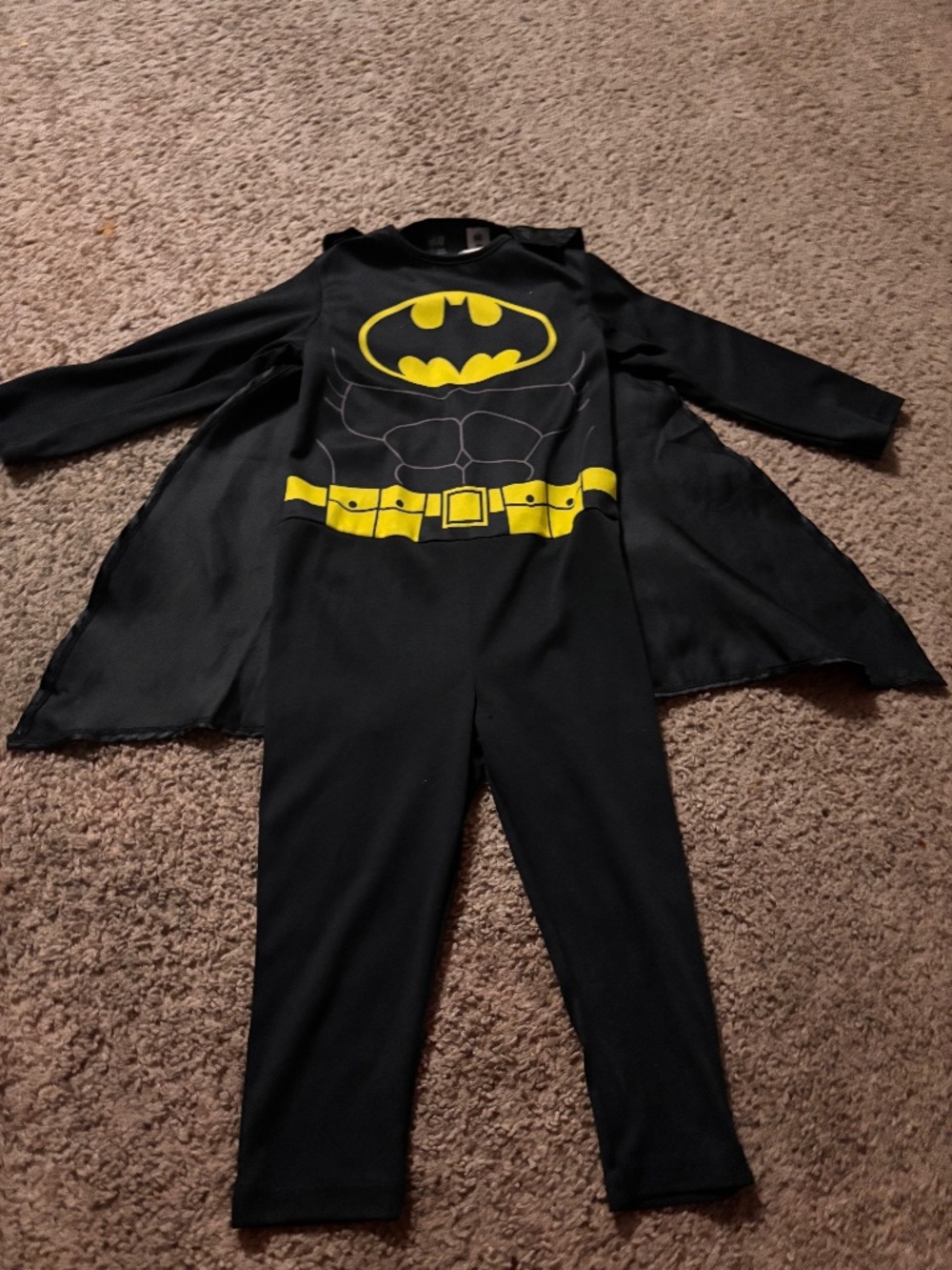 Toddler Batman Costume